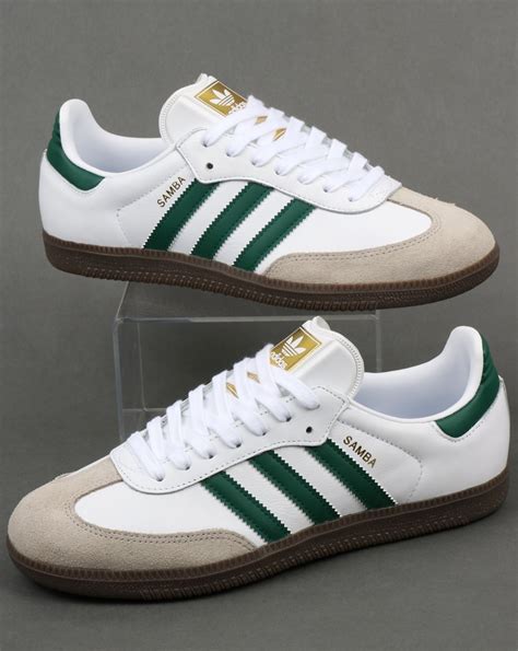 Adidas Samba OG white/green 